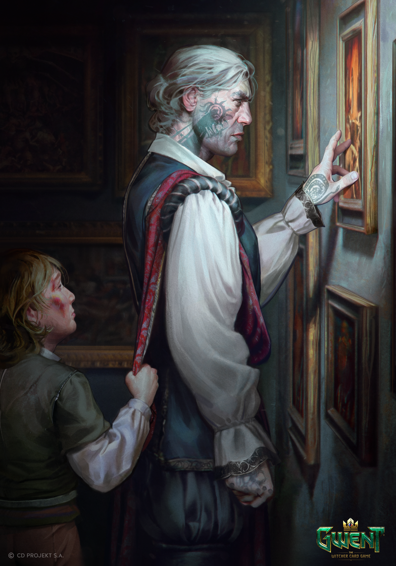 Illustration for article titled Gwent Is Still The Best-Looking Card Game Out There